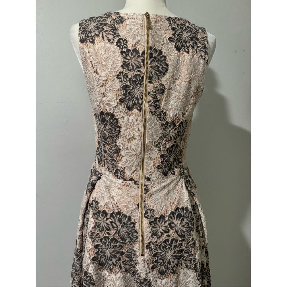 Eliza J Lace fit & flare sleeveless dress with pockets 8 - Picture 12 of 14